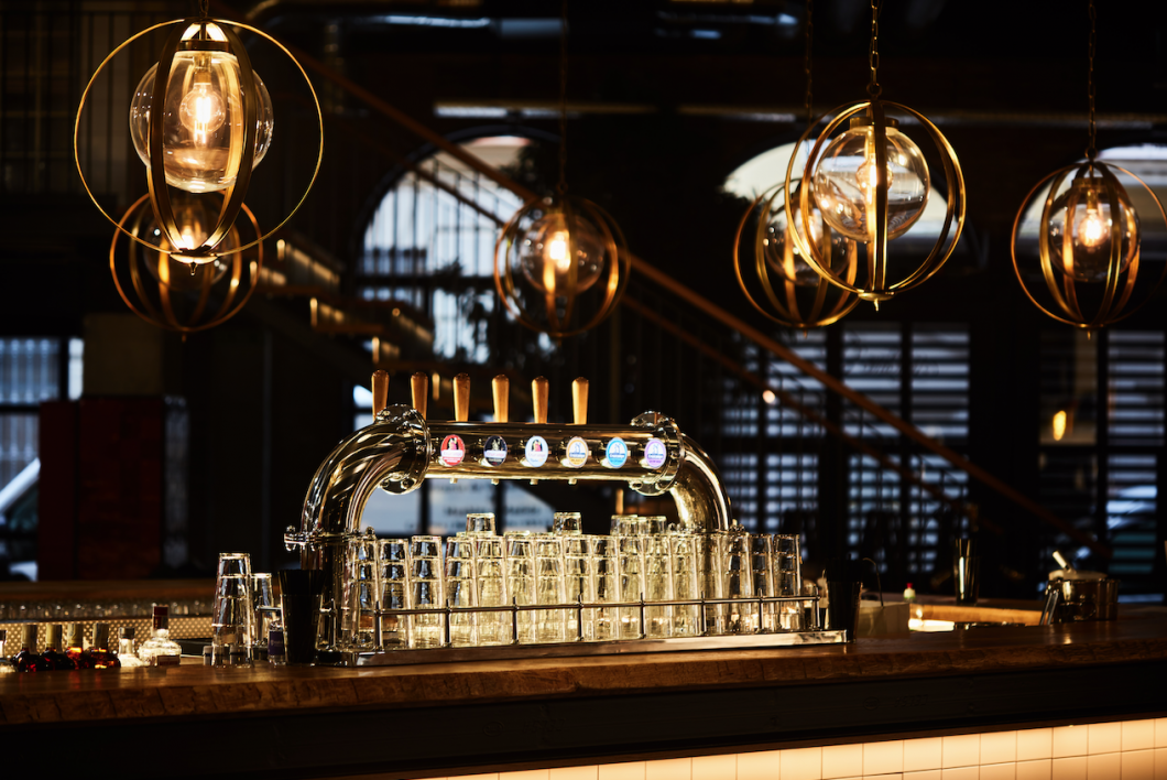 iluminacion cerveceria cruzcampo malaga