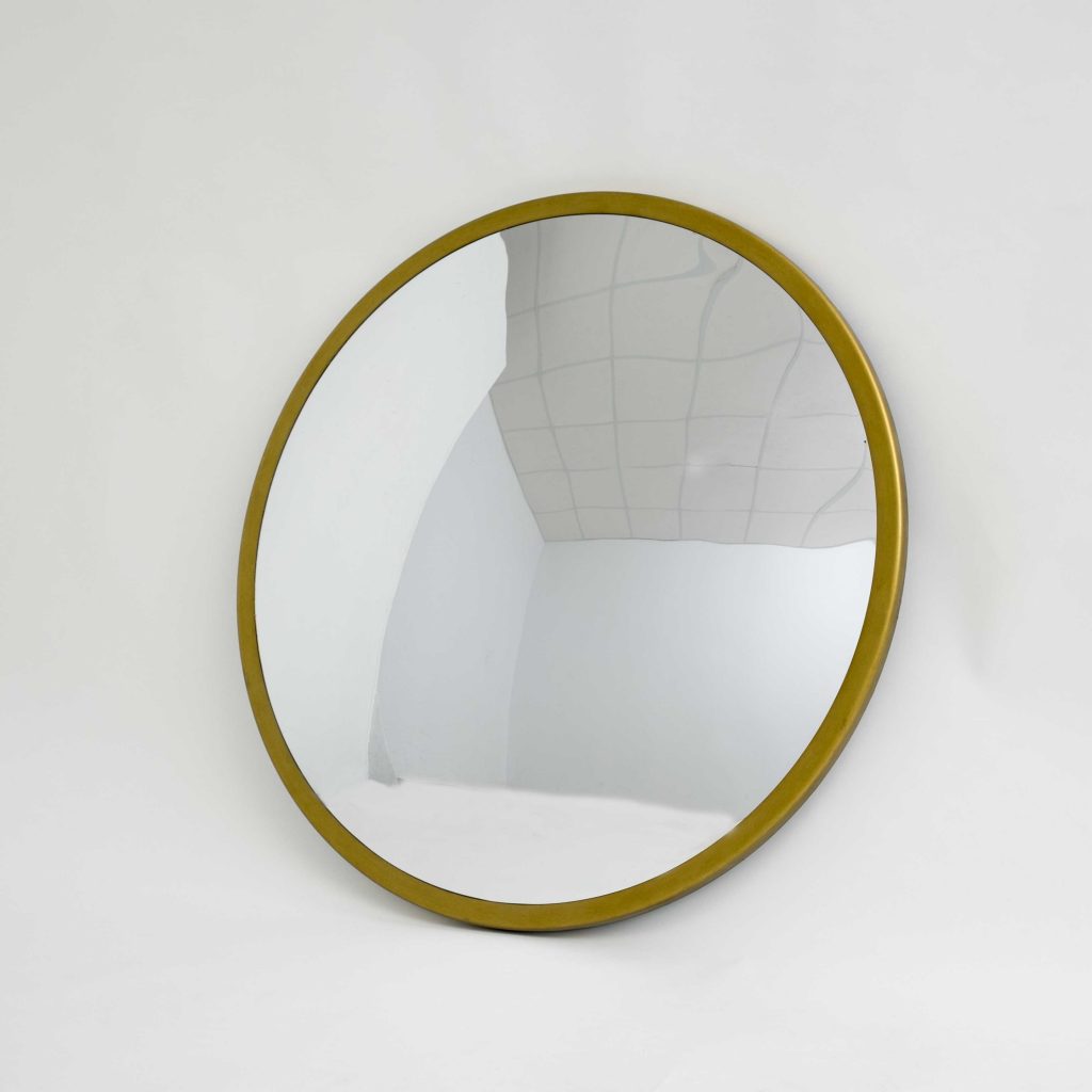 Espejo de pared vintage marco dorado