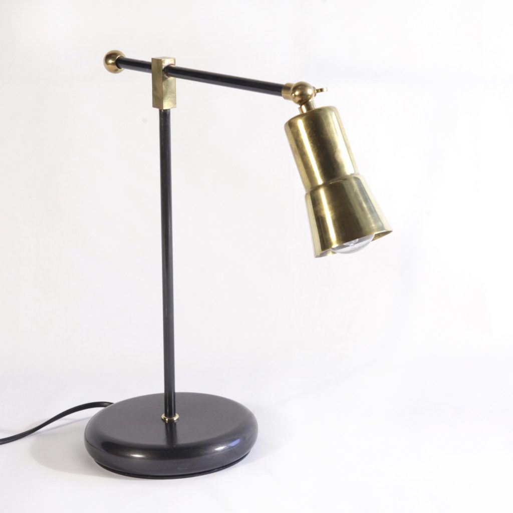 Vintage reading spotlight table lamp