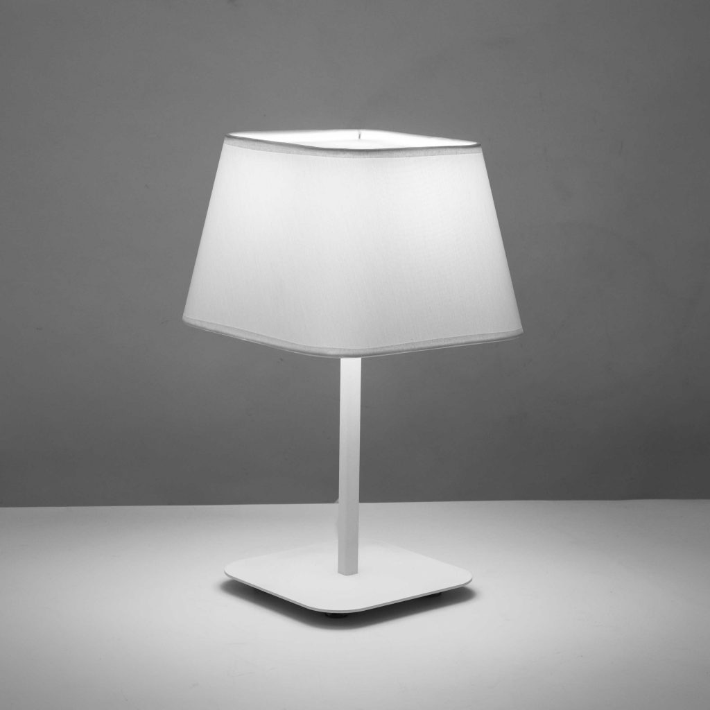 lampara de mesa led integrado estilo nordico