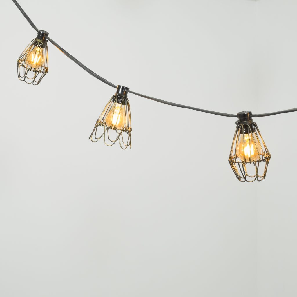 lamparas guirnaldas para exteriores de luz vintage