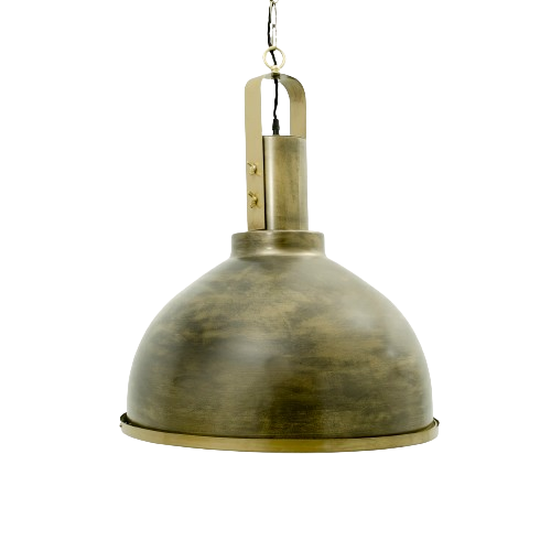 lampara colgante de techo industrial campana